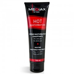 Crème chauffante spéciale masturbation masculine - MEDIAX FOR MEN