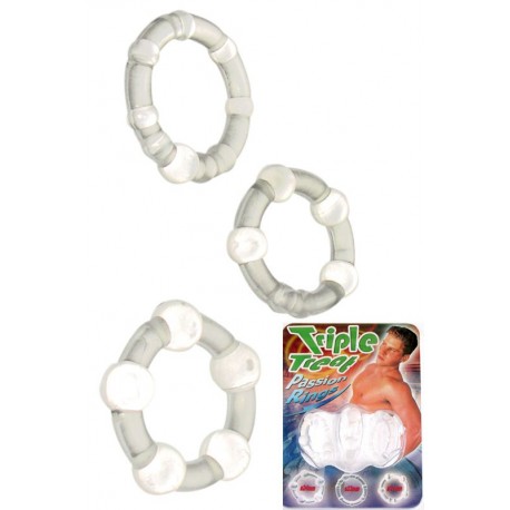 Lot de 3 Cockring